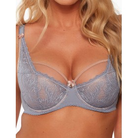 Бюстгальтер полупоролон Gaia 1249 HELENIA PU голубой, Цвет: голубой, Размеры: 75G