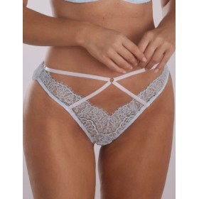 Трусики бразилиана Kinga CRYSTAL 1110/3-B, Цвет: голубой, Размеры: S