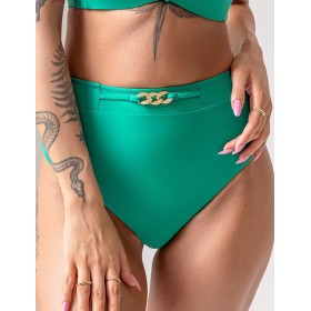 Плавки бразилиана Kris Line CALIFORNIA brasyliana high waist, Цвет: зеленый, Размеры: L