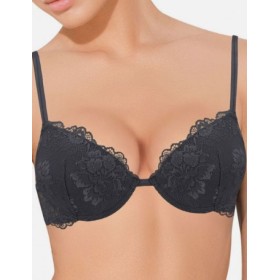 Бюстгальтер с гелевым пуш-ап Lormar MY CLASS nero, Цвет: nero (черный), Размеры: 65B