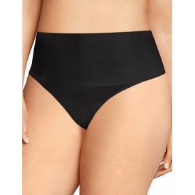 Корректирующие трусы стринги Maidenform DM0053 черный, Цвет: черный, Размеры: 4XL