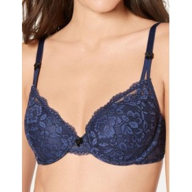 Поддерживающий бюстгальтер Maidenform DM9601 синий/черный, Цвет: синий/черный, Размеры: 70C