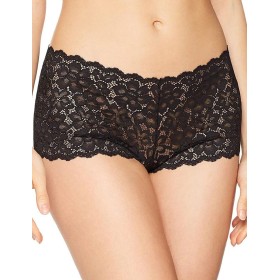 Кружевные трусы-шортики Maidenform DMCLBS черный, Цвет: черный, Размеры: S