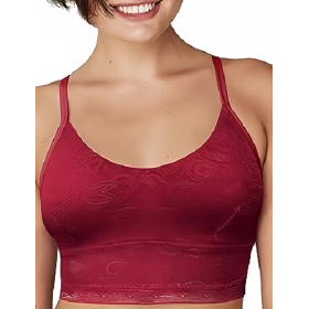 Удлиненный топ Maidenform DMSLLB красный, Цвет: красный, Размеры: M