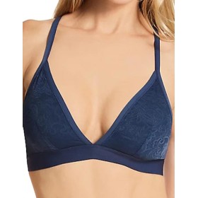 Кружевной бюстгальтер-топ Maidenform DMSLTB синий, Цвет: синий, Размеры: S