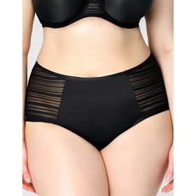 Трусы слипы Sermija 185-22-K чёрный, Цвет: чёрный, Размеры: 5XL