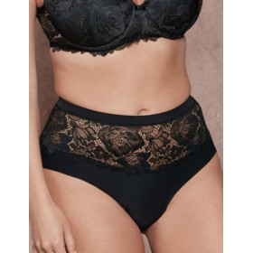 Высокие трусы Lormar Curvy YOURBODY Culotte nero, Цвет: nero (черный), Размеры: S