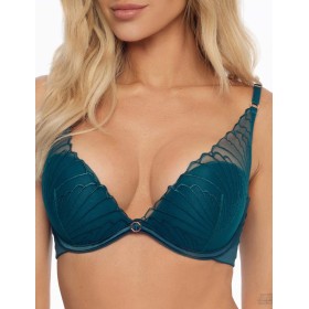 Бюстгальтер бралетт пуш-ап Esotiq NUGAT 41400 изумруд, Цвет: изумруд, Размеры: 75B