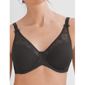 Мягкий бюстгальтер Felina 202289 VISION DELUXE темно-серый, Цвет: темно-серый, Размеры: 90C