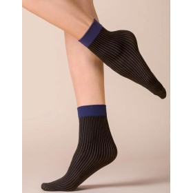 Женские носки Gabriella 519 LIA nero 30 den, Цвет: чёрный, Размеры: UN