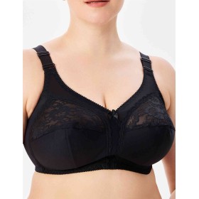 Бюстгальтер мягкий без каркасов Misstyle 4118 / 4117 черный, Цвет: черный, Размеры: 90I
