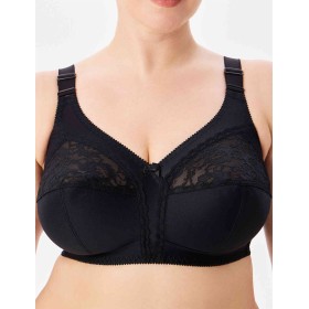 Бюстгальтер мягкий без каркасов Misstyle 4120 / 4121 черный, Цвет: черный, Размеры: 80I