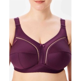 Бюстгальтер мягкий без косточек Misstyle 4122 / 122 темный виноград, Цвет: темный виноград, Размеры: 80I