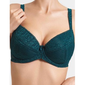 Бюстгальтер балконет пуш-ап Simona M 870 cосна, Цвет: cосна, Размеры: 95C