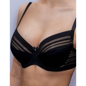 Бюстгальтер пуш-ап Albina L SILUET 6085 черный, Цвет: черный, Размеры: 75A