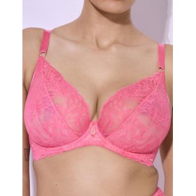 Мягкий кружевной бюстгальтер Alles COACHELLA M pink, Цвет: розовый, Размеры: 70G