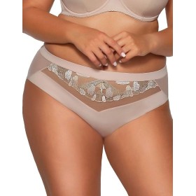 Трусики бразилиана Ava MASUMI 2081 Figi blush, Цвет: телесный, Размеры: M