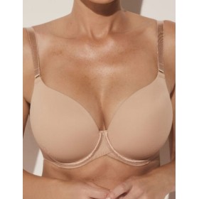 Бюстгальтер поролоновый гладкий Kinga HEIDI 861-BC миндаль, Цвет: миндаль, Размеры: 80C