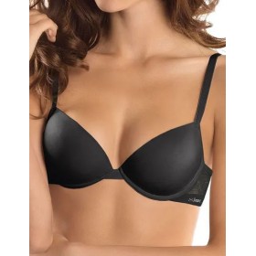 Гладкий бюстгальтер Sielei FLOWER 2508 nero, Цвет: nero (черный), Размеры: 80B