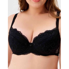 Бюстгальтер пуш-ап VOVA LAURA V32531 черный, Цвет: черный, Размеры: 75C