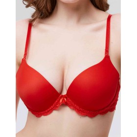 Бюстгальтер пуш-ап с гелем VOVA SNEJANNA V54037 россо, Цвет: россо, Размеры: 70B