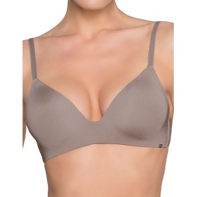 Гладкий бюстгальтер без косточек Amelie MILLA 2018 капучино new, Цвет: капучино, Размеры: 70B