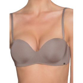 Бескостный бюстгальтер планж пуш-ап Amelie MILLA 2020 капучино new, Цвет: капучино, Размеры: 65A