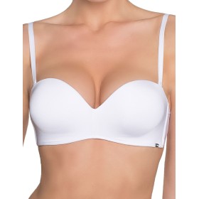 Бескостный бюстгальтер планж пуш-ап Amelie MILLA 2020 белый new, Цвет: белый, Размеры: 70A
