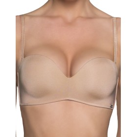 Бескостный бюстгальтер планж пуш-ап Amelie MILLA 2020 телесный new, Цвет: телесный, Размеры: 70B