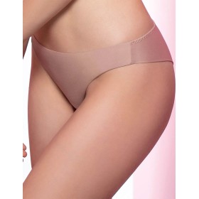 Трусы бразилиана гладкие Leilieve ELEGANCE 6053 nudo, Цвет: nudo (телесный), Размеры: 2XL