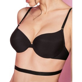 Бюстгальтер трансформер с пуш-ап Leilieve ELEGANCE 6006 nero, Цвет: nero (черный), Размеры: 65B