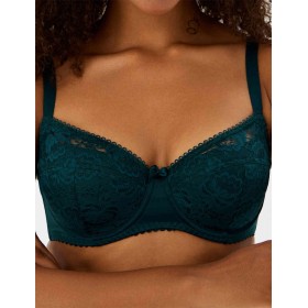 Бюстгальтер с плотной чашкой Misstyle 2508 изумруд, Цвет: изумруд, Размеры: 75E