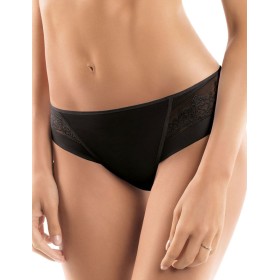 Трусы бразилиана Sielei FLOWER 2507 nero, Цвет: nero (черный), Размеры: XS