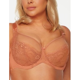 Бюстгальтер на большую грудь Bella Misteria APRICOT ILUSION soft MAXI, Цвет: персиковый, Размеры: 105C