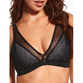 Бюстгальтер без косточек Bella Misteria MOONLIGHT CHARM half padded without wires, Цвет: черный, Размеры: 70D