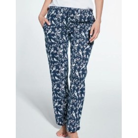 Домашние брюки из хлопка Cornette 690-5 темно-синий, Цвет: темно-синий, Размеры: M