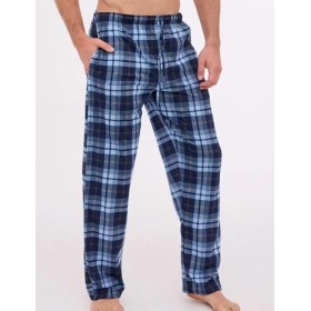 Мужские домашние брюки Cornette 691-7 темно-синий/синий, Цвет: темно-синий/синий, Размеры: S