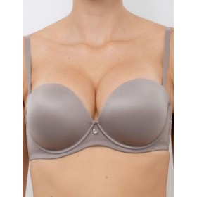 Бюстгальтер фашия супер пуш-ап Lormar DOUBLE EXTRA corteccia, Цвет: corteccia (кофе), Размеры: 65B