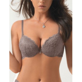 Бюстгальтер двойной пуш-ап Lormar DOUBLE PIZZO corteccia, Цвет: corteccia (кофе), Размеры: 75B