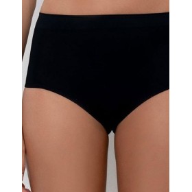 Бесшовные трусы с высокой талией Lormar FREE slip nero, Цвет: nero (черный), Размеры: S