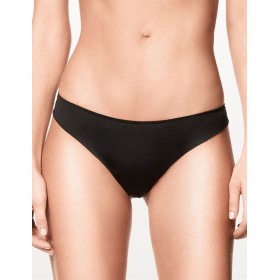 Низкие трусы бразилиана Lormar Brasiliana EXTRA COTTON nero, Цвет: nero (черный), Размеры: S