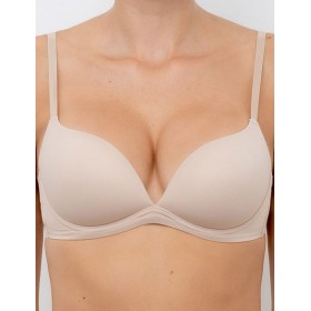 Бюстгальтер планж пуш-ап без косточек Lormar DESIDERIO nudo, Цвет: nudo (телесный), Размеры: 65B