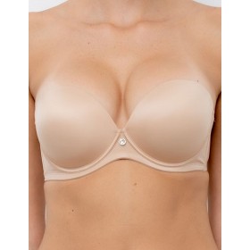 Бюстгальтер фашия супер пуш-ап Lormar DOUBLE EXTRA golden skin, Цвет: golden skin (беж), Размеры: 65B