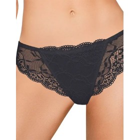 Трусы слипы кружевные Lormar FIRST slip nero, Цвет: nero (черный), Размеры: S