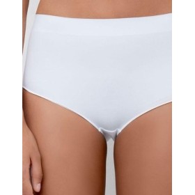 Бесшовные трусы с высокой талией Lormar FREE slip bianco, Цвет: bianco (белый), Размеры: S