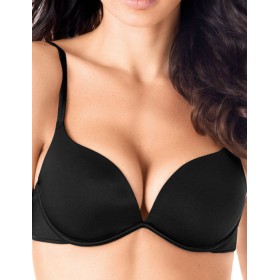 Бюстгальтер планж пуш-ап Lormar MIRANDA nero, Цвет: nero (черный), Размеры: 70B