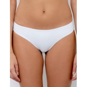 Трусы слипы миди гладкие Lormar MOUSSE slip bianco, Цвет: bianco (белый), Размеры: M