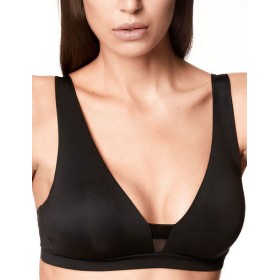 Мягкий бюстгальтер бралетт Lormar VELA EXTRA COTTON nero, Цвет: nero (черный), Размеры: 70B