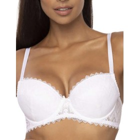 Бюстгальтер пуш-ап MAT ELIF M-3802-11 Bialy, Цвет: белый, Размеры: 65E