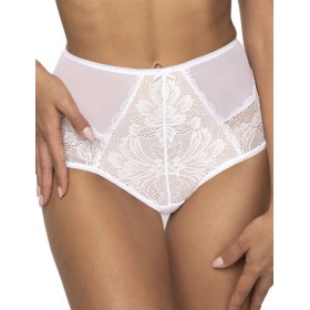 Высокие трусы слипы MAT LINDSAY F-0203-51 Bialy, Цвет: белый, Размеры: M